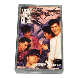 New Kids On The Block Step By Step Cassette Tape - 1990